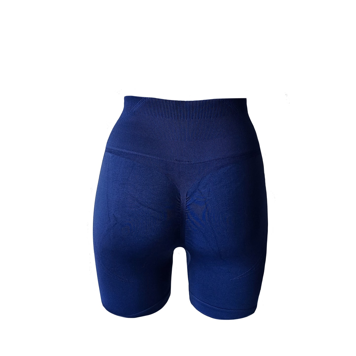 Seamless motion biker shorts - Navy blue