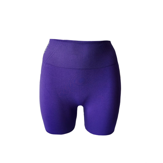 Seamless motion biker short - Dark violet