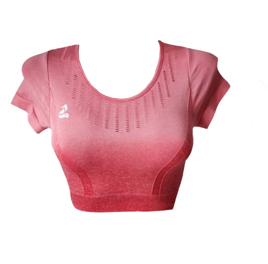 sporttop ombre rood