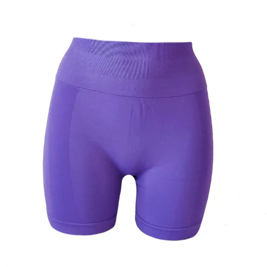 Seamless scrunch short - purple haze