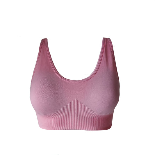 Seamless sport bh - Neon roze